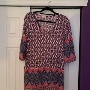 Glam size S dress, worn multiple times, multicolor